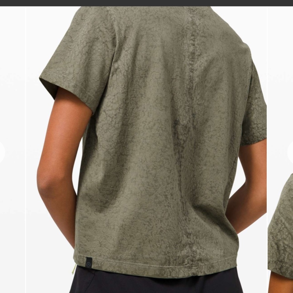 Lululemon Skreppa Short Sleeve *lululemon lab
Army Green Bloom Dye Size Small - Picture 4 of 5